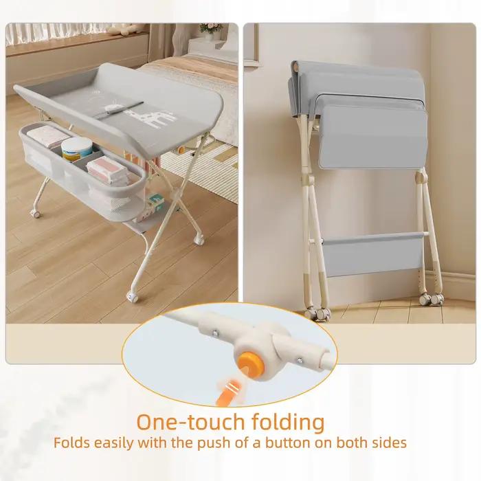 Table à Langer Pliable et Portable
