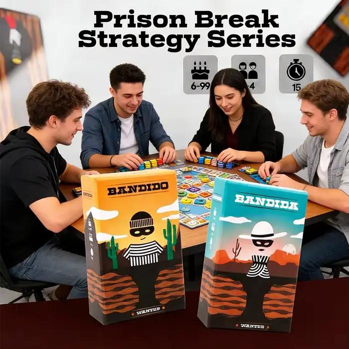 BANDIDO BANDIDA Jeu de société de puzzle pour 1 à 4 joueurs