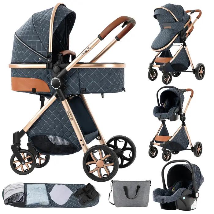 Poussette 3 en 1 pour bébé