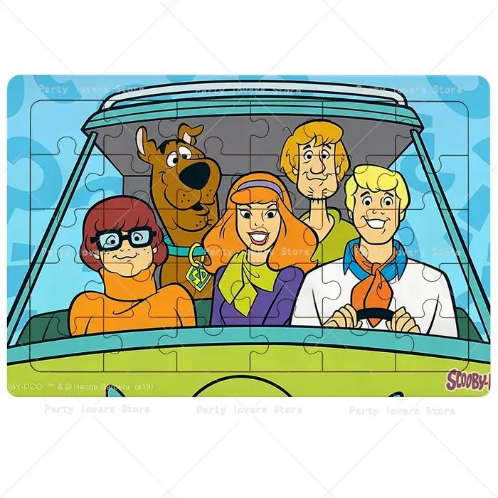 Puzzle Scooby Doo 30 pièces univers de dessin animé puzzle magique décompression éducative cadeau pour adultes occasions spéciales