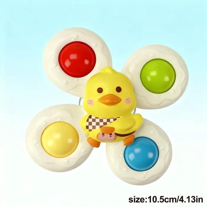 Ventouse Spinner Jouet Bébé Bain Éducatif Animaux Nature Sensoriel Anti-Stress Cadeau Occasions Spéciales
