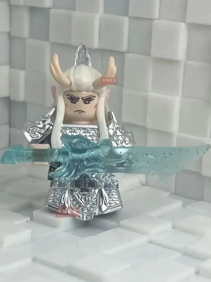 Film temps anciens le roi Dragon blocs de construction modèle briques mini jouet d'action figurines
