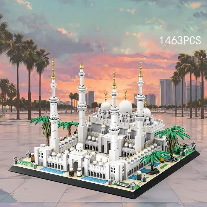 Blocs de construction de la mosquée Sheikh Zayed BinSultan Nahyan