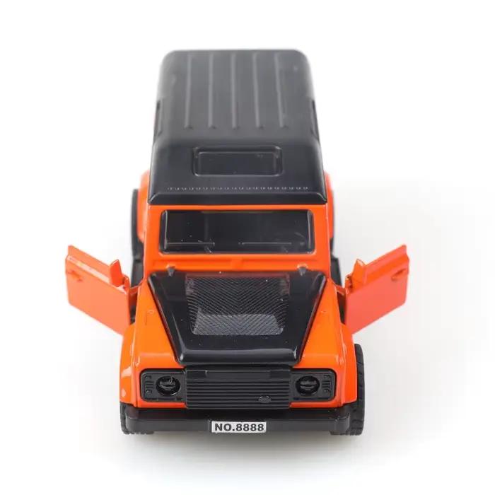 Modèle de voiture en métal simulé pour enfants, voitures de sport super cool, ornements de retour