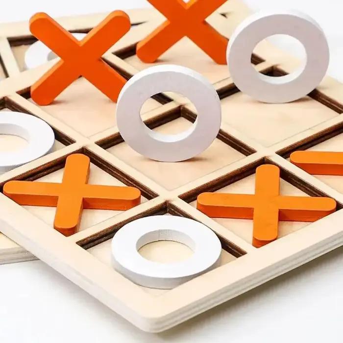 Jeu d'Echecs Montessori en Bois pour Enfant Animaux Nature Transport Cadeau Educatif Pour Occasions Speciales
