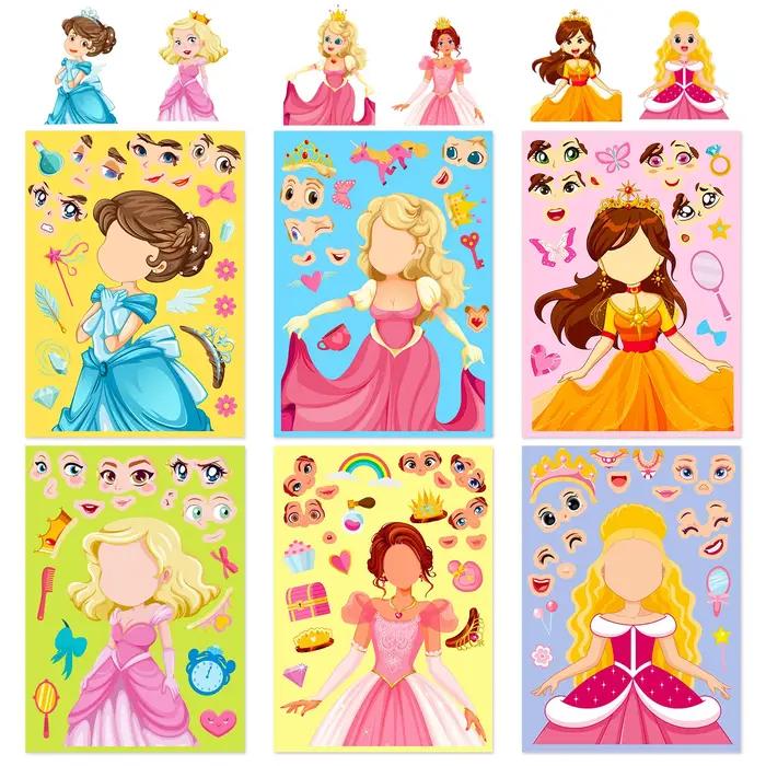 Autocollants de puzzle de bricolage pour enfants