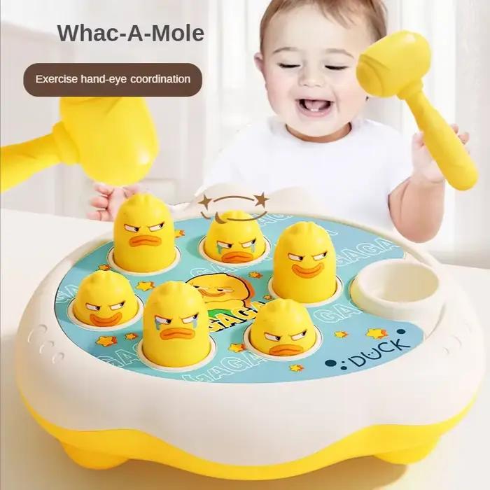 Dessin animé whac-a-taupe Montessori bébé jouet enfant en bas âge cadeau d'anniversaire éducatif thème Animal jeu
