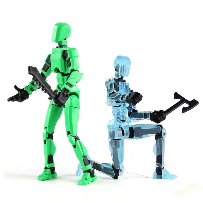 Robot Shapeshift mobile multi-articulé 3D 3.0 Mannequin imprimé créatif modèle d'action factice poupée jouets transparen