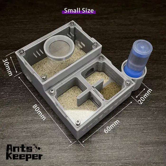 【Ants Keeper】Fermes de conception originale avec séparation sèche-humide Nid de maison AntHill à qua