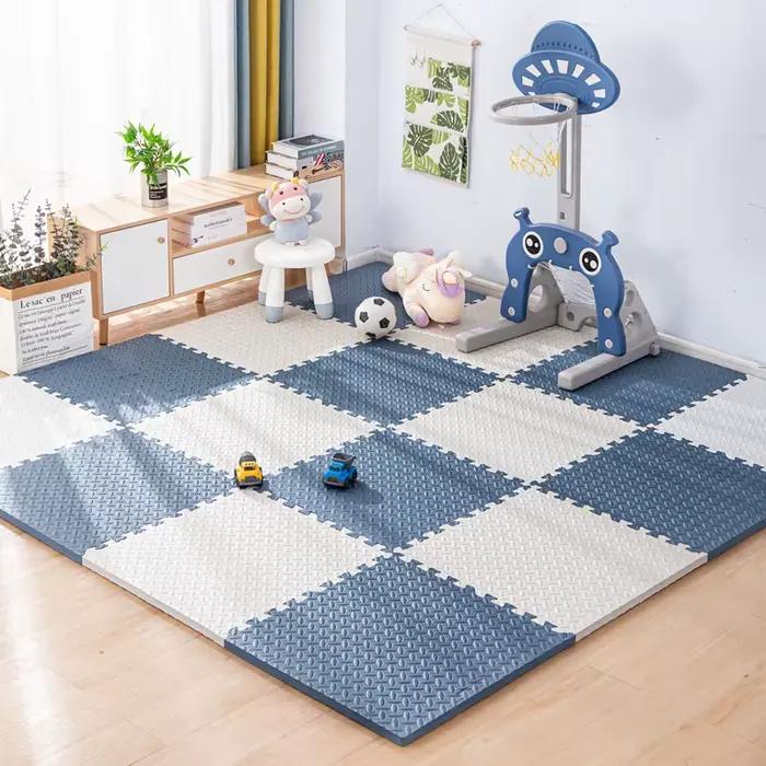 Tapis de Puzzle en Mousse Douce et Éducative Multicolore pour Enfants, Matériel de Jeu Éducatif et Protège Sol, Occasions Spéciales et Journées de Jeu Créatif