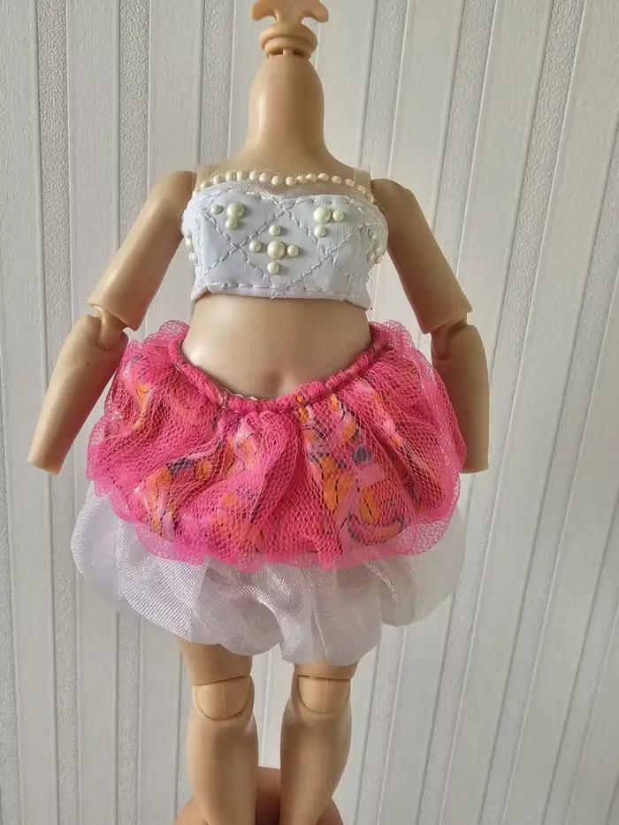 Accessoires Mode Habiller Poupée Arc-en-Ciel Pour Filles Occasions Spéciales Tenues Uniques Personnalisées