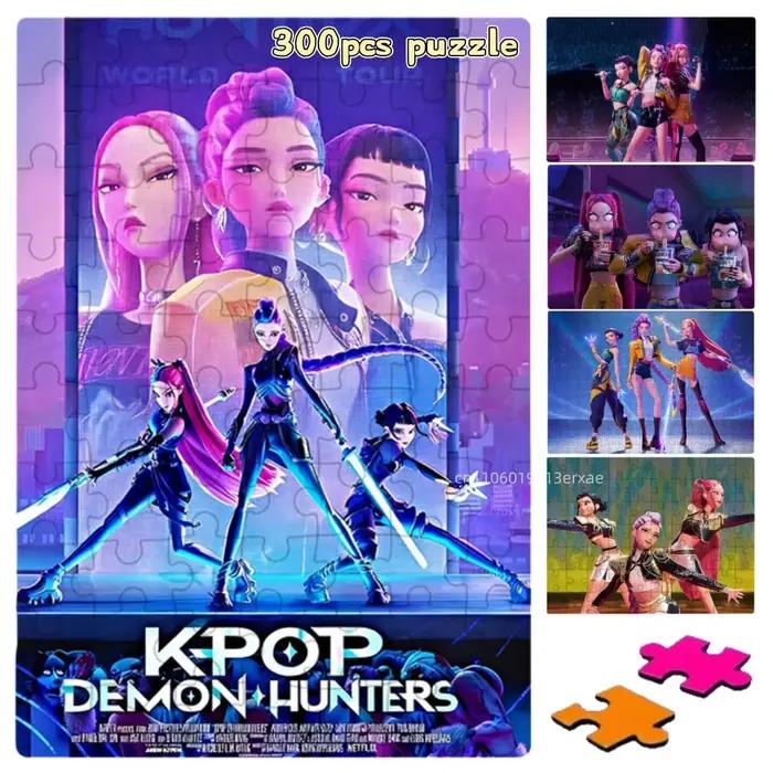 Puzzle en bois 70/300 pièces, cool, cyberpunk, anime, jeu de réflexion DIY, jeu interactif familial, décoration de la maison, cadeau pour adultes et enfants