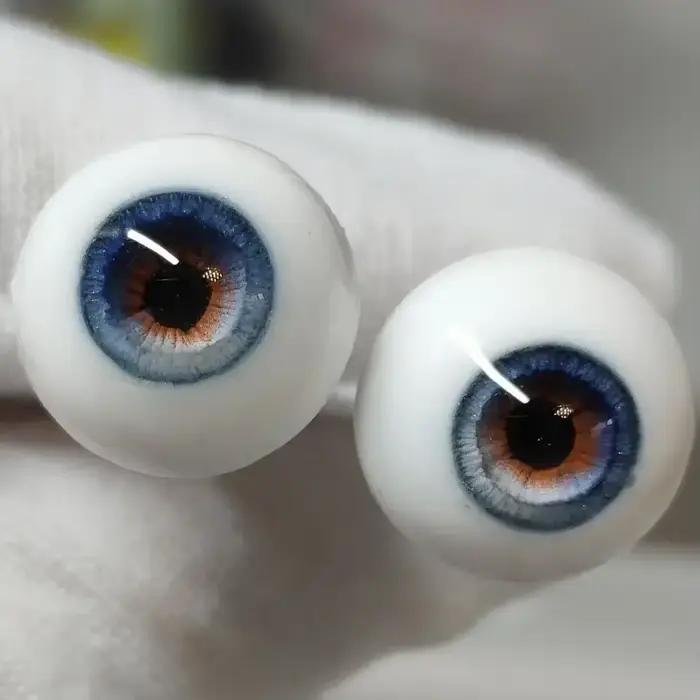 Yeux de poupée 8/10/12/14/16/18mm pour 1/3 1/4 1/6 Bjd, plâtre, globe oculaire stéréoscopique, brico