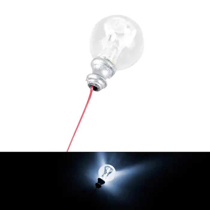 2 pièces maison de poupée applique modèle jardin cour lustre Table de sable lumière LED