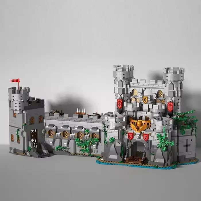 2484 pièces Blocs de construction Château de l'Esprit Saint