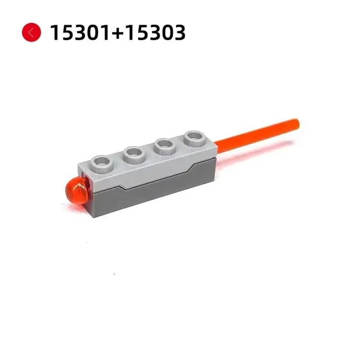 Lanceur balles blocs de construction techniques Puzzle jouet tir série militaire briques MOC pour 15301 15303 bricolage assembler des pièces de jouets
