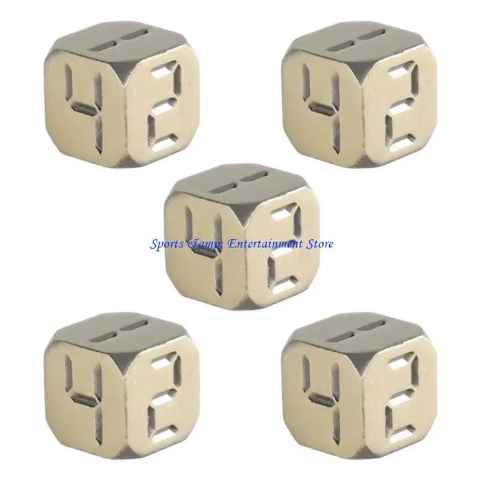 G7NF – lot 5 cubes dés à arrondis pour enfants