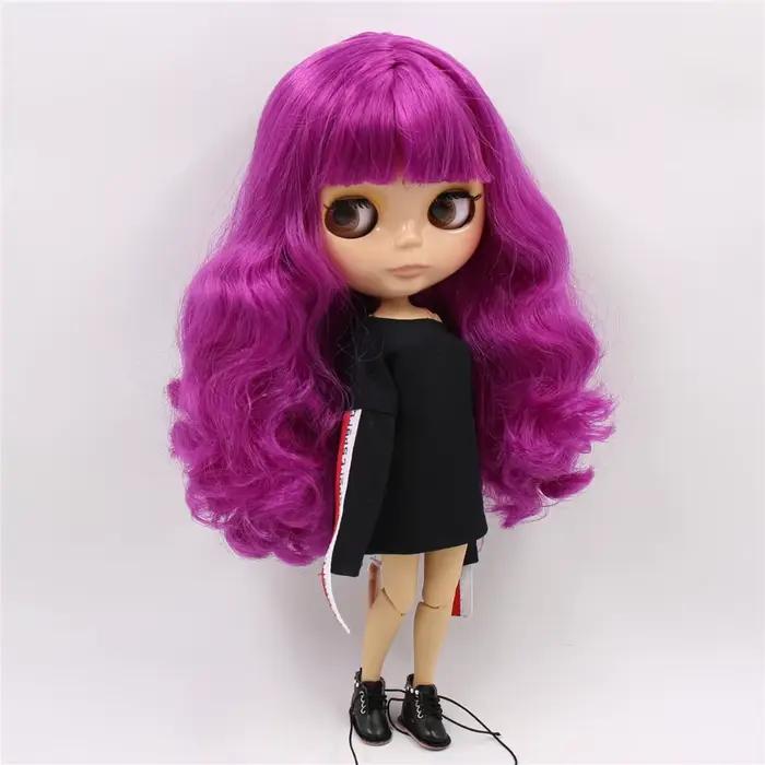ICY DBS Blyth poupée 1/6 bjd jouet corps articulé peau bronzée poupée 30 cm visage brillant pour bri