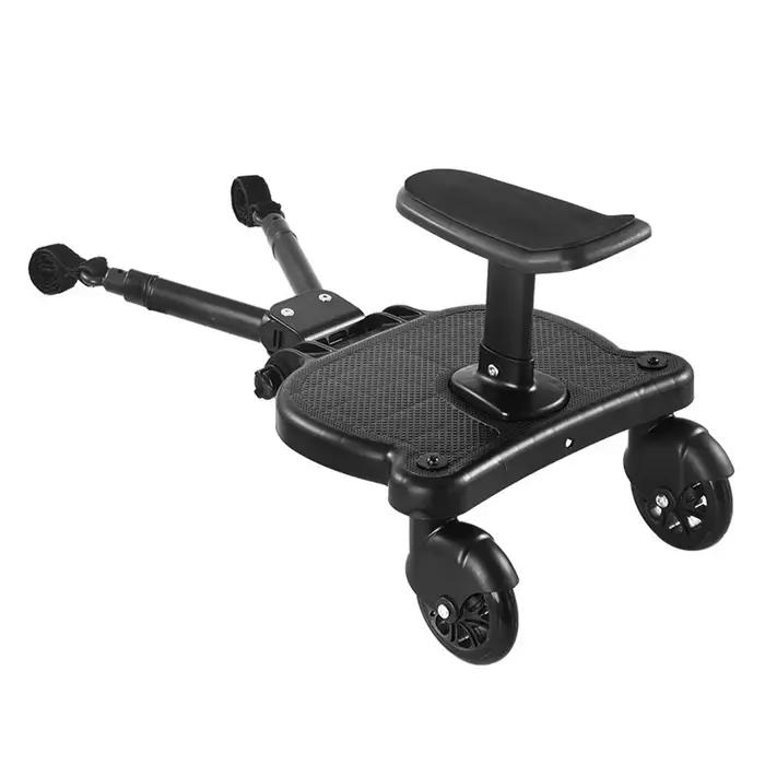 Adaptateur de pédale de poussette assis et sur pied 2 en 1