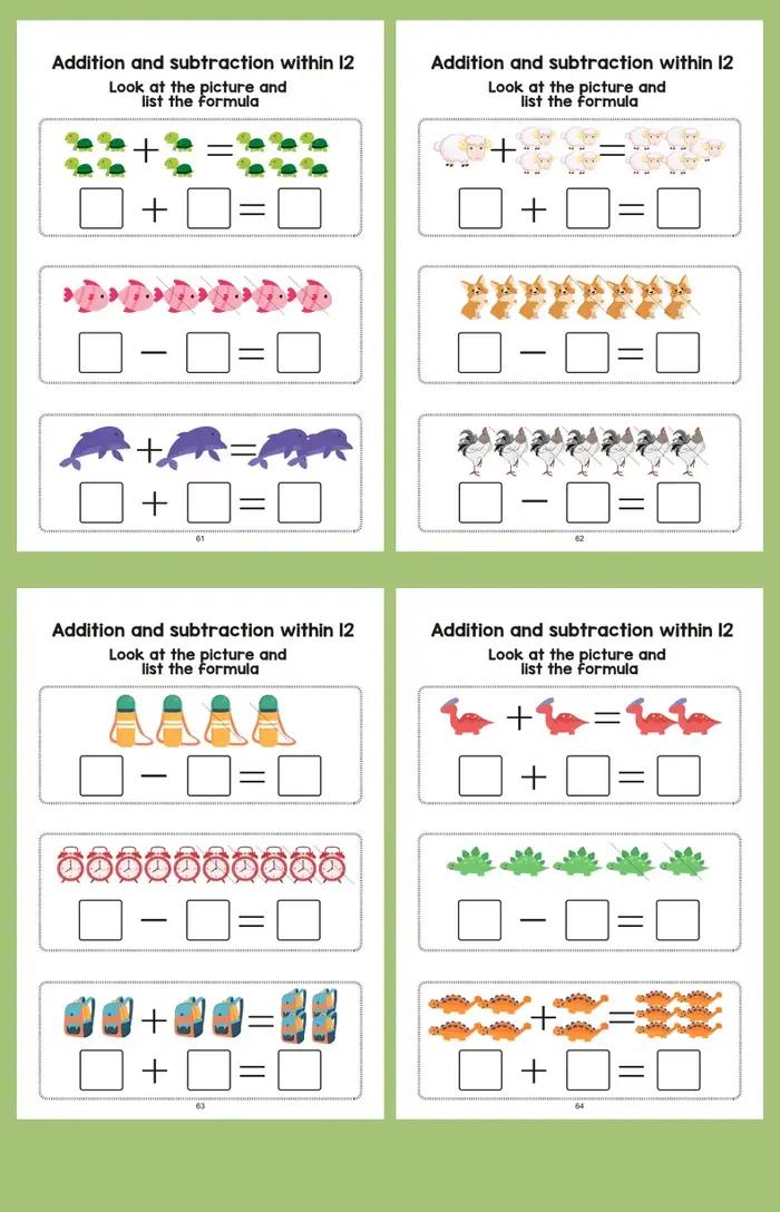 Cahier d'exercices interactif de mathématiques - Comptage