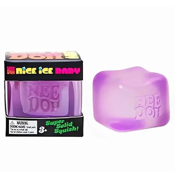Méduse Douce à Presser Needoh Fuzz Ball Smile Jouet Anti-Stress et Anti-Anxiété Étanche pour Activités Aquatiques Occasions Spéciales