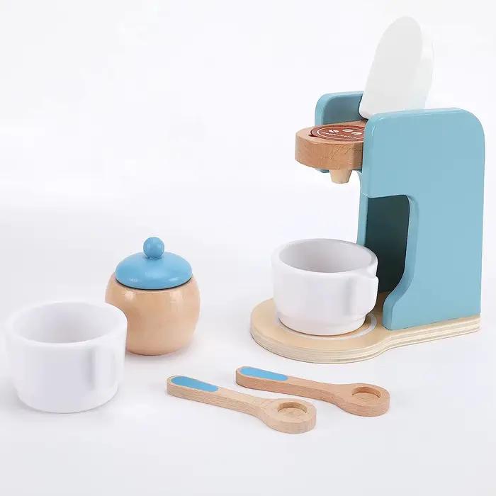 Jouets de cuisine en bois, jeux de simulation, jeux de rôle, simulation réaliste, cadeaux pour garçons et filles