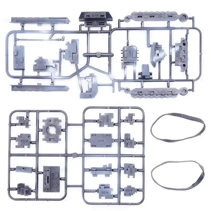 Modèle de blocs de construction de char 4D 1/72