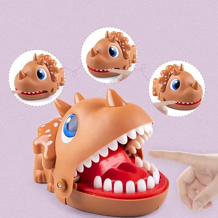 Jeux de doigt mordant dinosaure Triangle Dragon