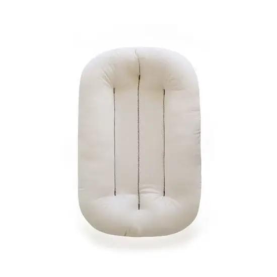 Transat bébé unisexe 0-12 mois en pur coton respirant, lit bébé portable pour la maison et les voyages bleu ciel rose vert confortable sécurité tranquillité d'esprit
