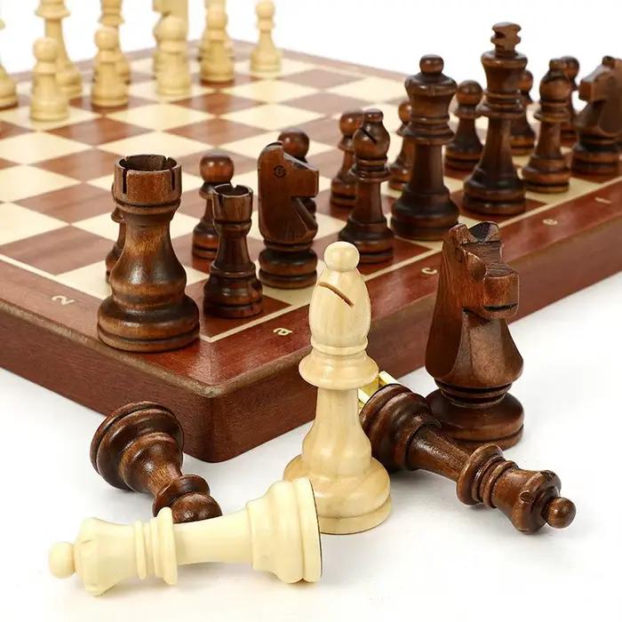 Grand travail manuel classique traditionnel pliant en bois