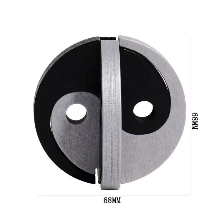 Luban Lock Puzzle déverrouiller jeu de verrouillage Test de QI casse-tête en bois pour adultes enfants logique défi d'esprit intelligent jouets éducatifs