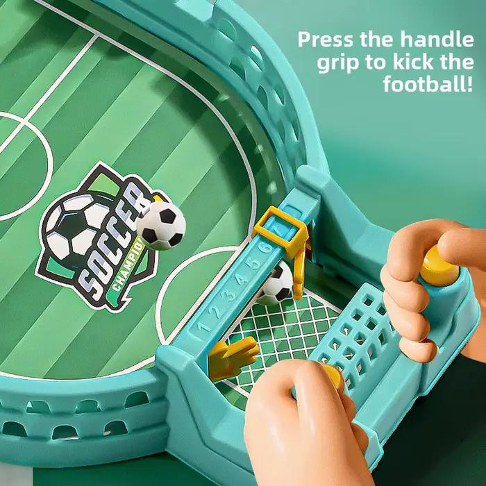 Jeu de Fête de Table de Football Macroupta Futsal Stadium Compétition de Football Jouets Interactifs Catapulte de Bureau Jeux de Famille