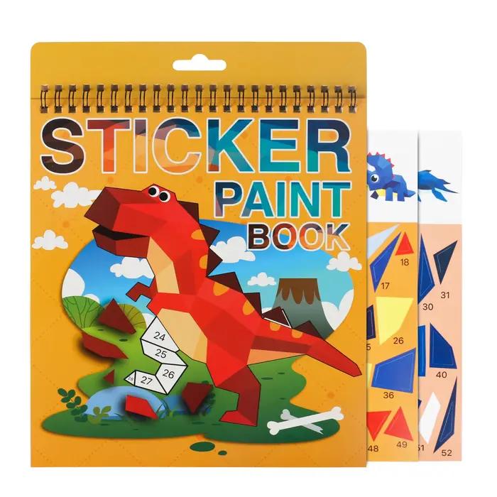 Livre d'autocollants artisanaux pour enfants âgés de 4 à 8 ans