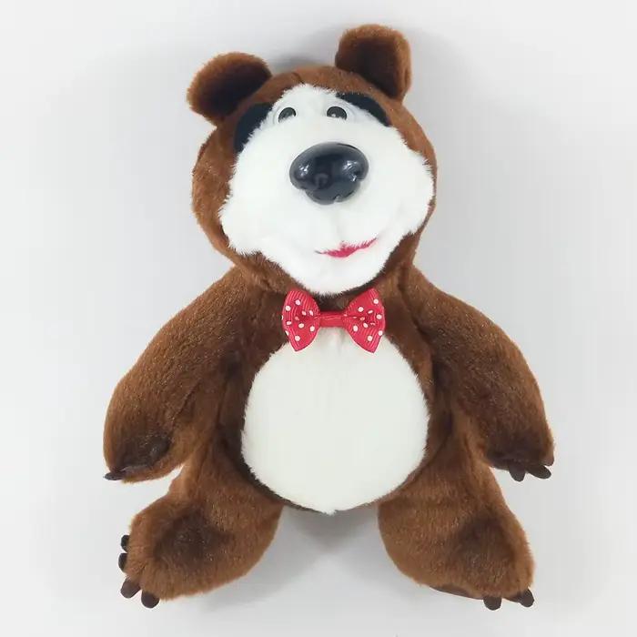 Jouet en peluche classique pour l'éducation de la petite enfance, figurine de dessin animé Masa et O