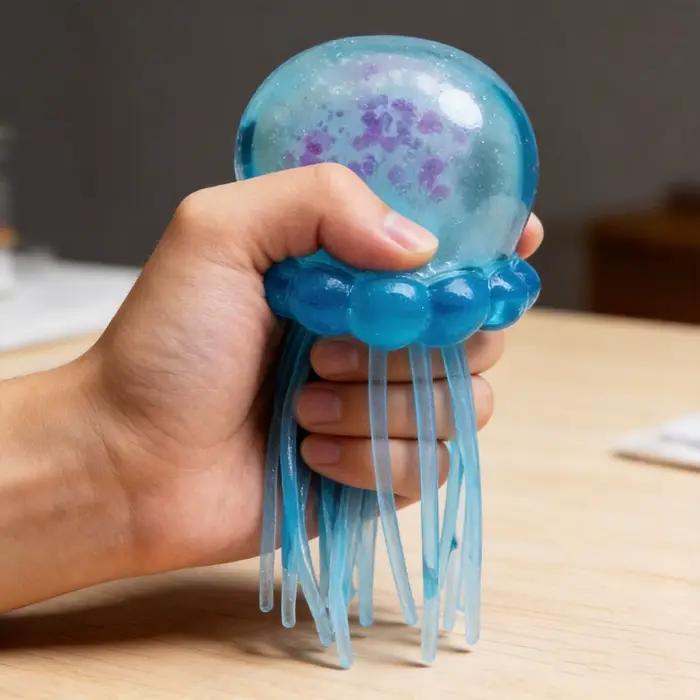 Nee Doh Jellyfish Jelly Squish Stress Toy Fidget Squeeze NeeDoh Tendance Spéciale