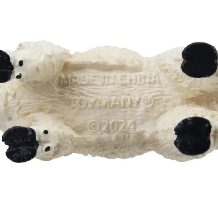 Toymany Simulation montagne chèvre faune modèle Animal jouet Mini Figurines poupées Action