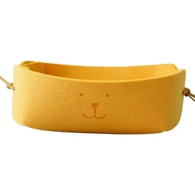 Grand panier de rangement en feutre rectangle pliable pour jouets et rangement de bureau, 100kg capacité, idéal pour vêtements sales, maquillage, organisateur multifonctionnel pour maison et bureau