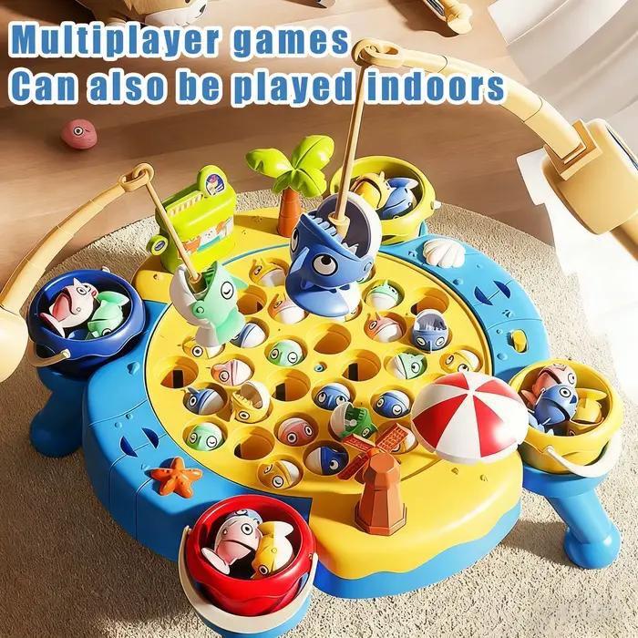 Jouet de pêche magnétique éducatif pour enfants développement motricité fine concentration jeu coopératif occasions spéciales anniversaire noël