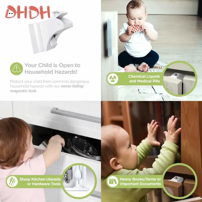 Serrure de sécurité magnétique pour bébé
