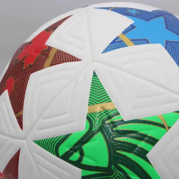 Ballon de football taille 5 PU haute qualité pour terrain de football occasions spéciales entraînement matchs équipe occasions festives