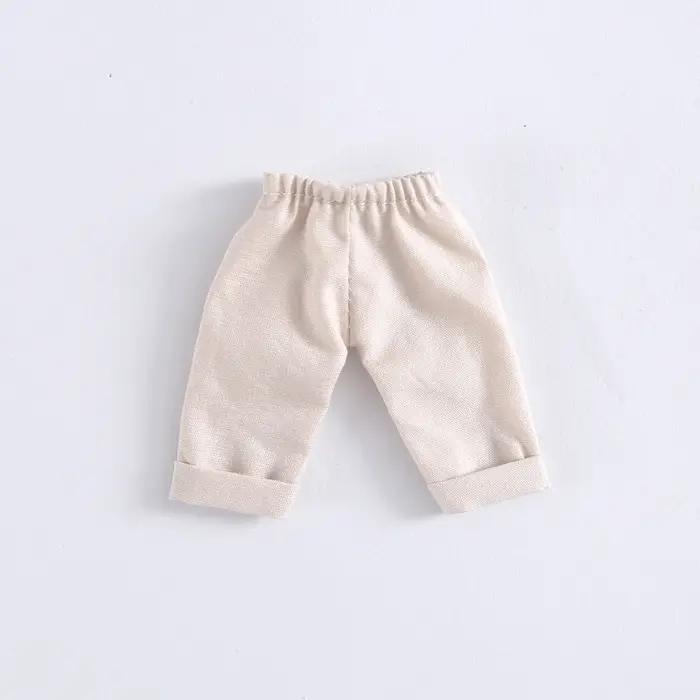 Vêtements de poupée Ob11 jeans jambe large pantalon rayures sweat à capuche pour Ob11 Molly GSC 1/12bjd vêtements accessoires universel pour poupées occasions spéciales