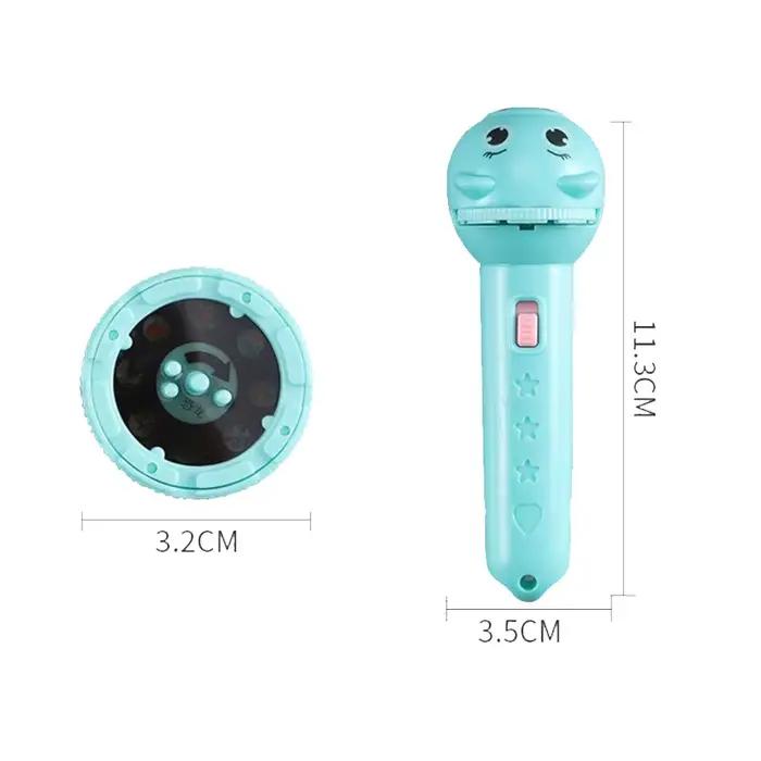 Jouet lampe de poche de projection pour enfants science éducative motifs amusants cadeau occasion spéciale