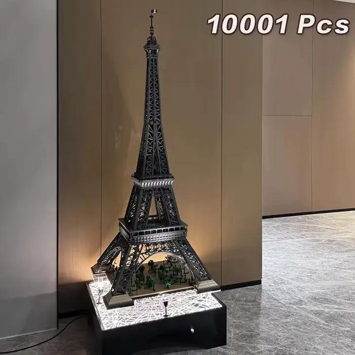 10001 pièces Blocs de construction Tour Eiffel 1