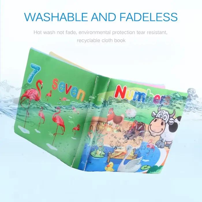Livres en tissu pour bébés, jouets éducatifs d'éveil pour enfants de 12 à 72 mois, Fruits, chiffres