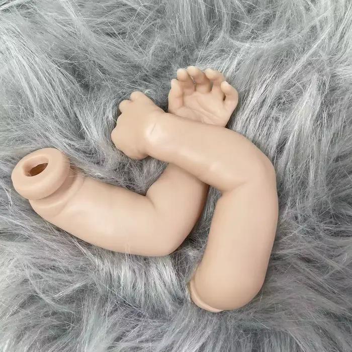 18 pouces Levi Bebe Reborn bébé vinyle inachevé non assemblé pièces de poupée bricolage Kit de poupé