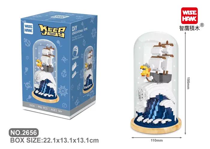 Blocs de construction éducatifs populaires pour enfants, jouets MOC exquis, modèle d'assemblage fait