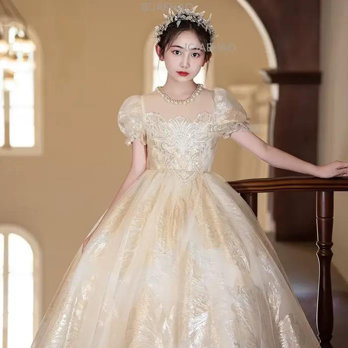 Robe de Princesse Vintage pour Filles 2026