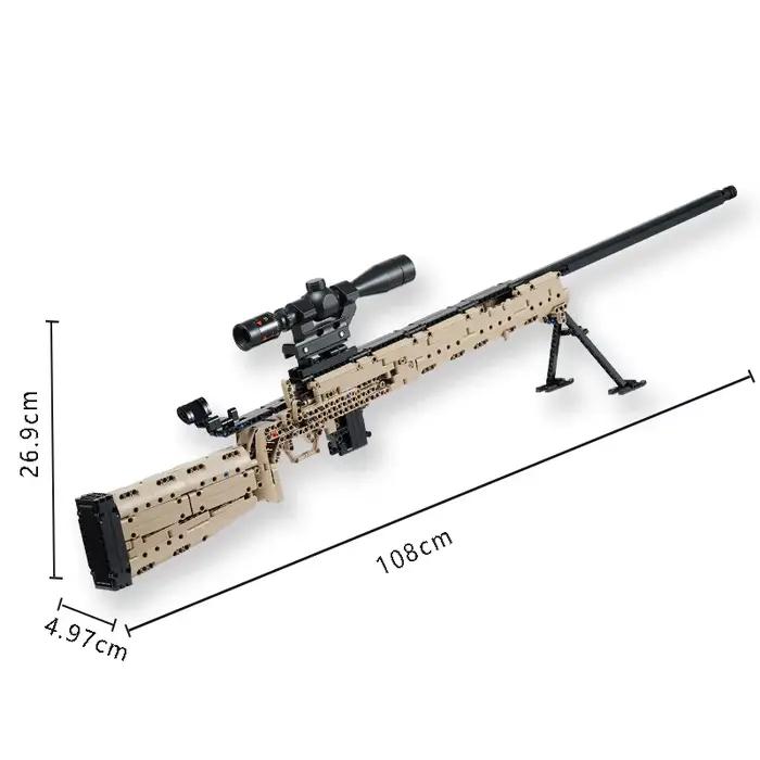 Kit de blocs de construction de modèle de fusil de Sniper M24