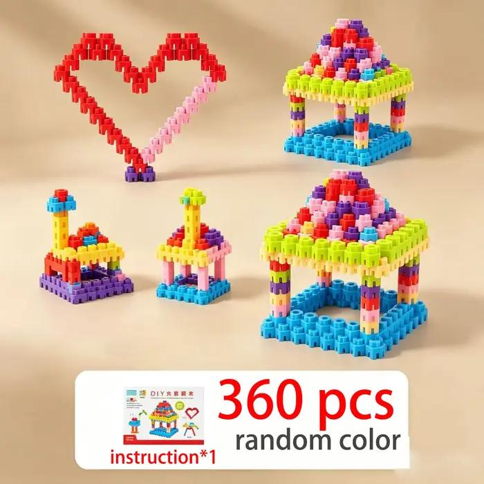 Blocs de construction hexagonaux, jouets éducatifs pour garçons et filles, puzzle créatif, jeux interactifs parent-enfant