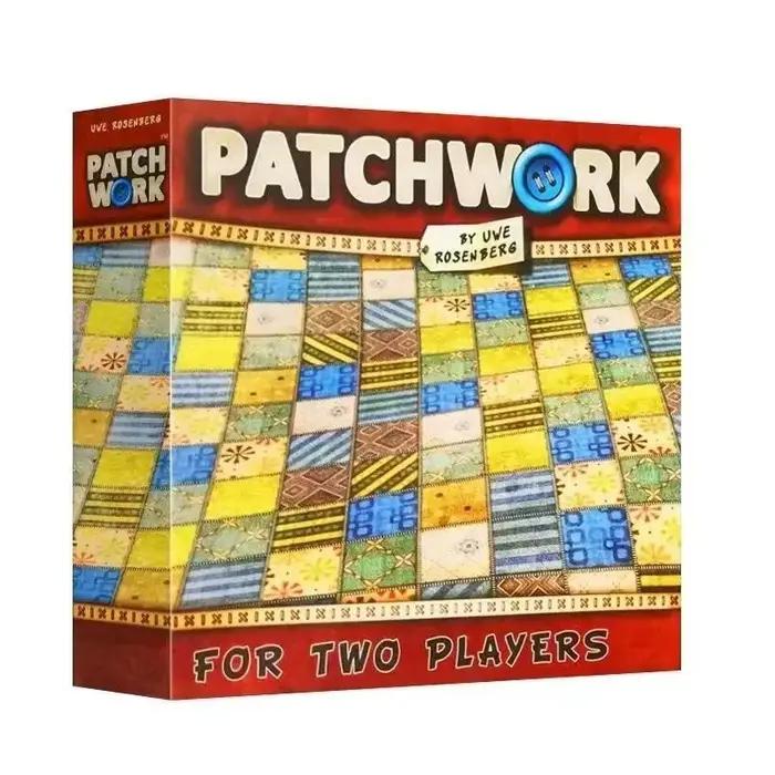 Jeu de société Patchwork stratégie courtepointe 2 joueurs cartes papier qualité supérieure pour fêtes et réunions familiales